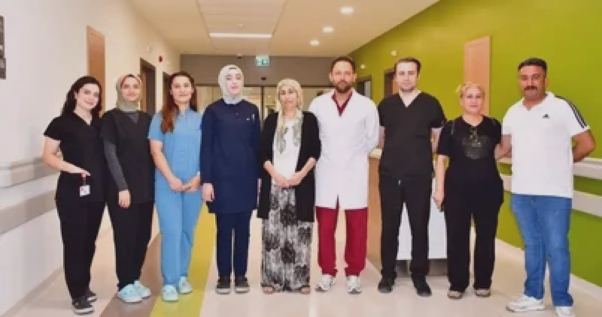 Gaziantep: 20 Kilo Tümör Mücadelesi