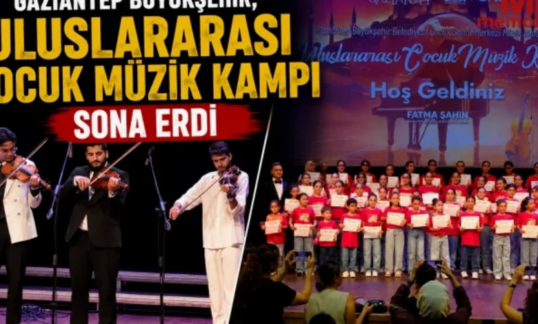 müzik kampı - Gaziantep Müzik Kampı Başarıyla Tamamlandı