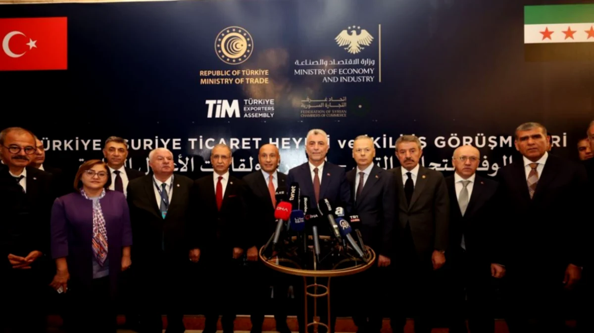 Gaziantep: Şam'da Yeni Ticaret Fırsatları