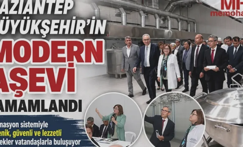 Gaziantep aşevi - Gaziantep'te 50 Bin Kişilik Modern Aşevi