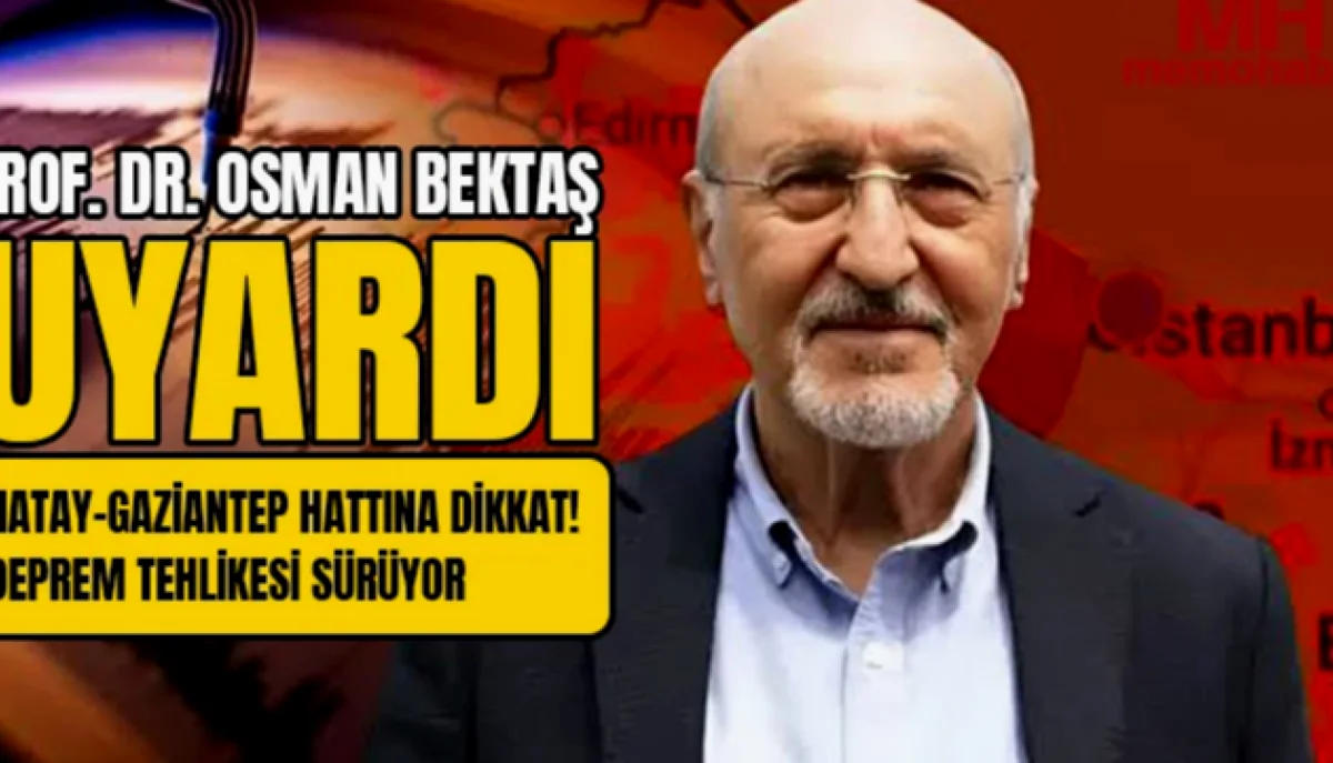 Gaziantep'te Deprem Tehlikesi Bitmedi