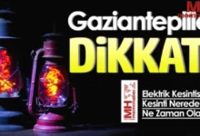 Gaziantep elektrik kesintisi - Gaziantep'te Elektrik Kesintisi: Detaylar Açıklandı