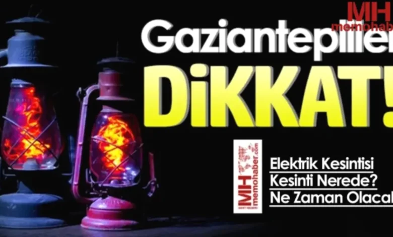 Gaziantep elektrik kesintisi - Gaziantep'te Elektrik Kesintisi: Detaylar Açıklandı