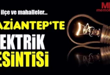 elektrik kesintisi - Gaziantep'te Elektrik Kesintisi: Detaylı Analiz