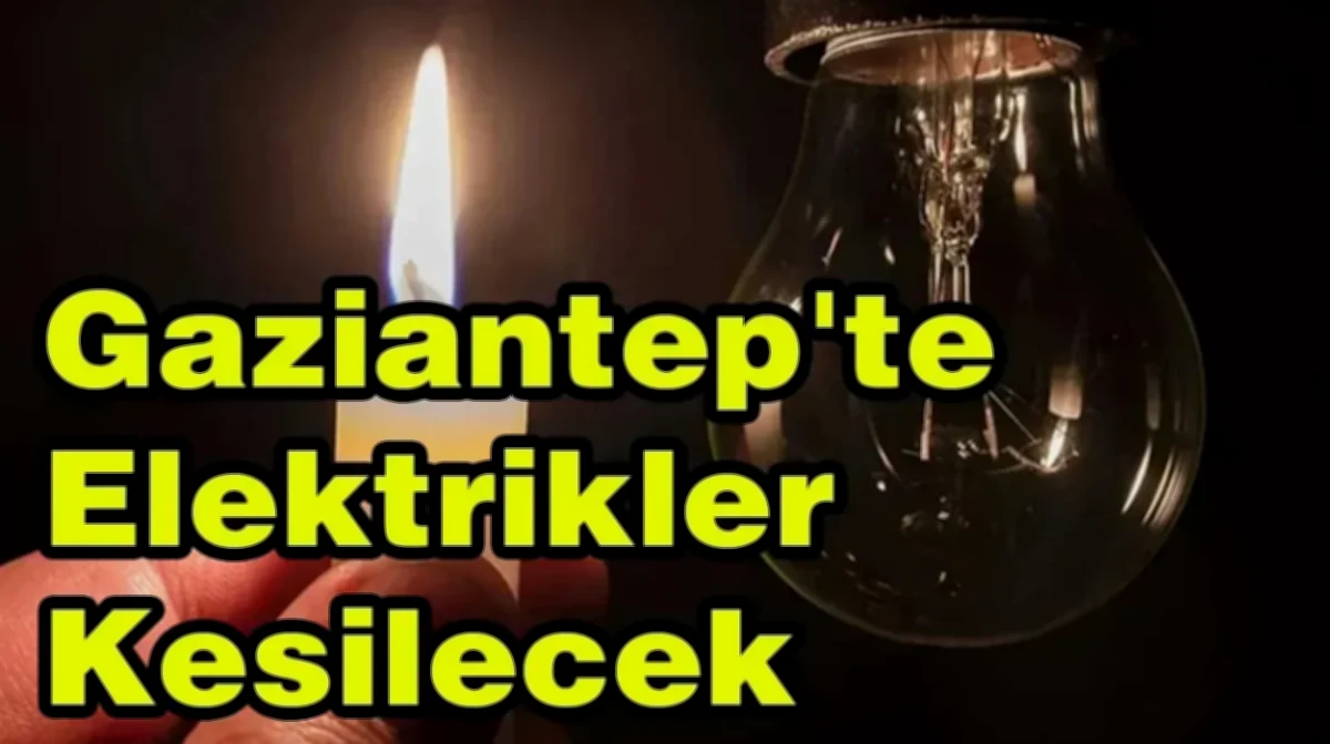 Gaziantep'te Enerji Kesintisi: Halk Tedirgin