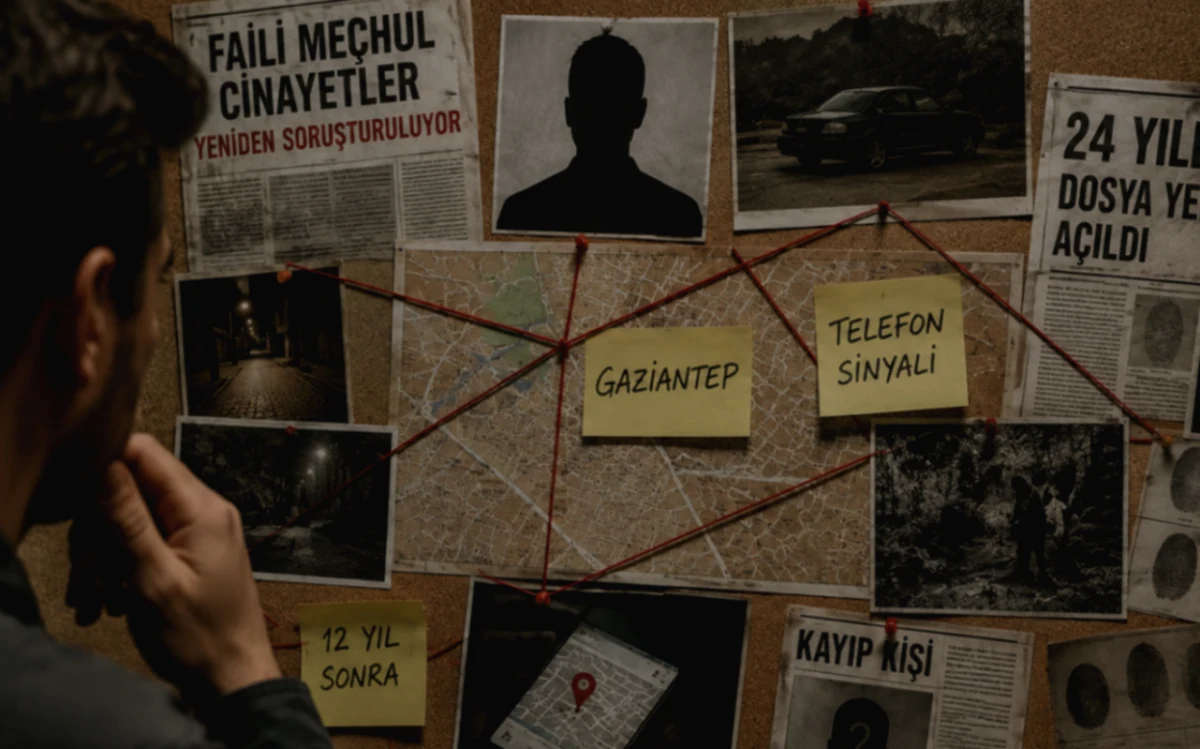 Gaziantep'te Faili Meçhul Cinayetler Çözülüyor