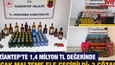 Gaziantep kaçak mal - Gaziantep'te Kaçak Mal'e Büyük Darbe