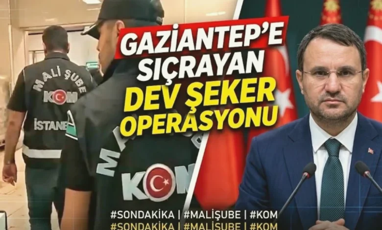 şeker operasyonu - Gaziantep'te Şeker Operasyonu: Sahte Faturalar Çökertildi