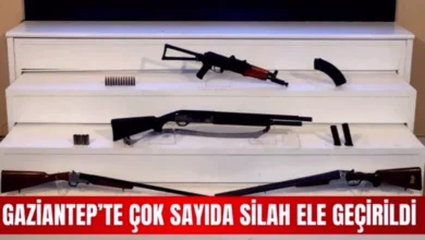 Gaziantep silah operasyonu - Gaziantep'te Silah Operasyonu: Çok Sayıda Mühimmat Ele Geçti