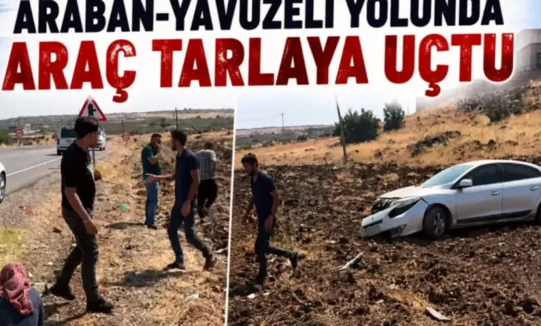 feci kaza - Gaziantep'te Sürpriz Kaza: Tarlada Feci Durum