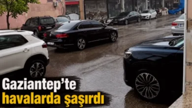 Gaziantep hava değişti - Gaziantep'te Sürpriz Yağmur: Hava Fikir Değiştirdi