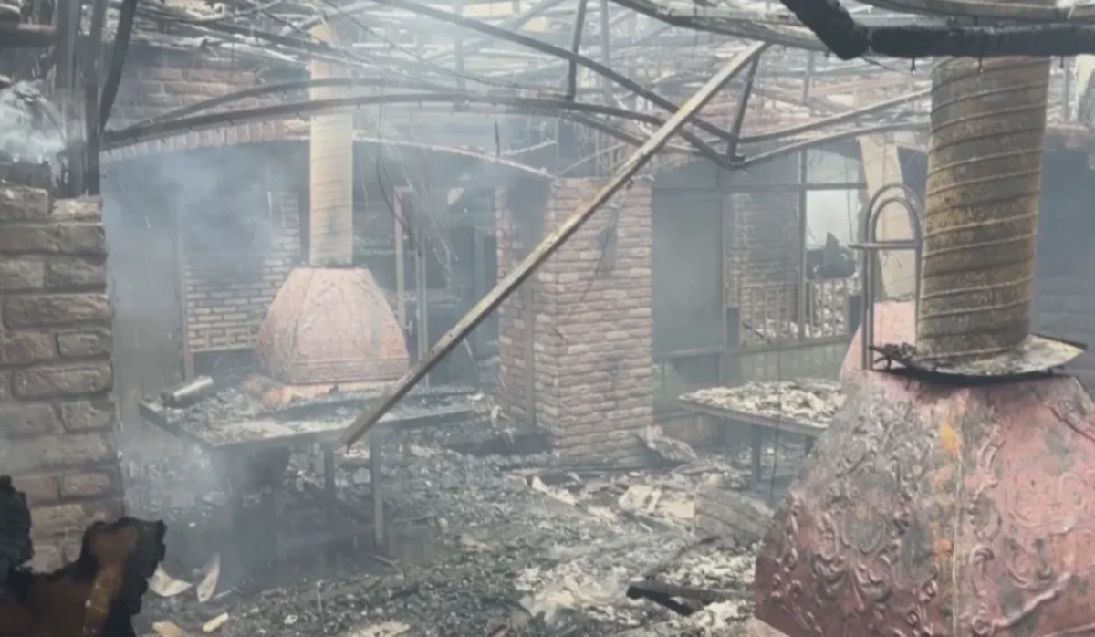 Gaziantep'te Ünlü Restoranın Yangını: Küle Döndü!