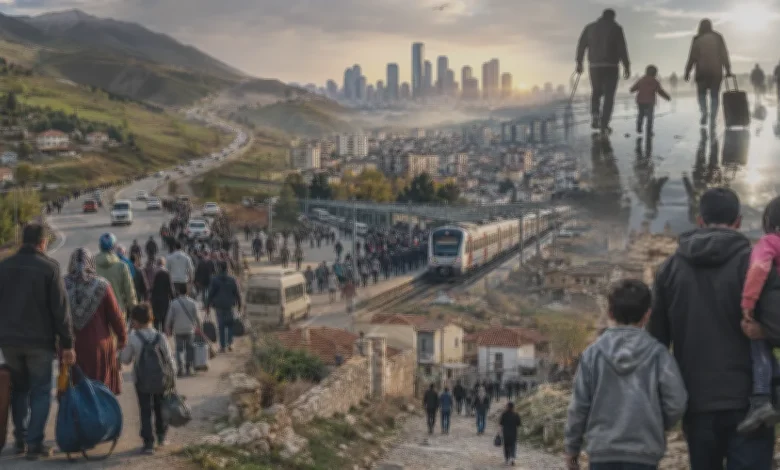 Gaziantep'ten göç - Gaziantep'ten Göç Dalgalanması