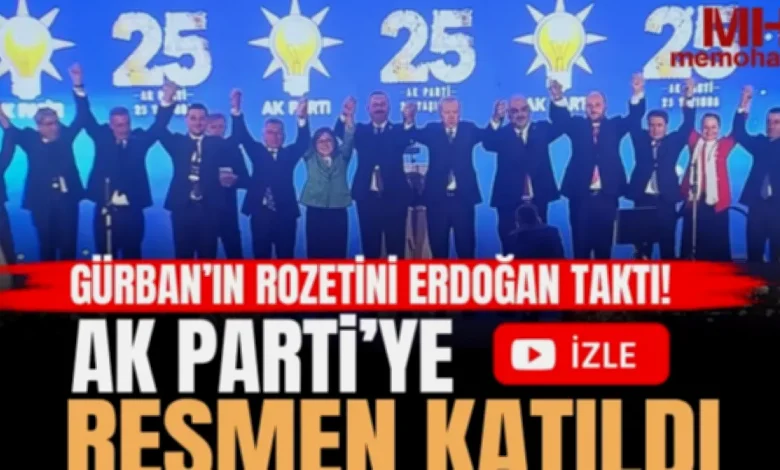 Gürban AK Parti'ye geçiş - Gürban'dan AK Parti'ye Geçiş: Gaziantep Siyaseti Hareketl...