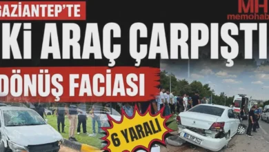 Gaziantep kaza - Hayvanat Bahçesi Kavşağında Kazazedeler