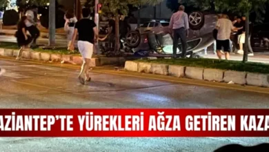 Gaziantep trafik kazası - İbrahimli'de Takla Attı: Gaziantep Trafik Paniği