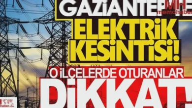 elektrik kesintisi Gaziantep - İslahiye'de Elektrik Kesintisi: Şebeke İyileştirme Çalışm...