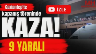 Gaziantep'te kaza - Kapanışta Gaziantep'te Yaralı Kaza