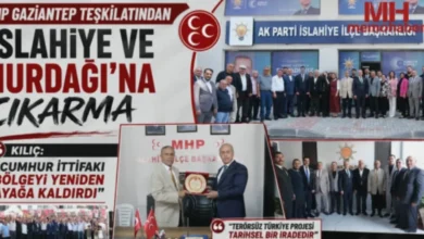 MHP Teşkilat Gücü - MHP'den İslahiye ve Nurdağı'na Çıkarma: Teşkilat Gücü