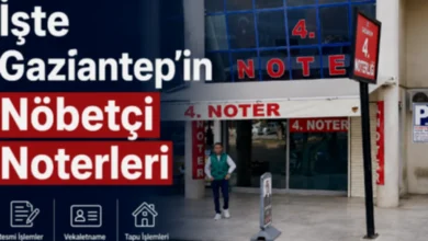 nöbetçi noter - Nöbetçi Noterler Belirlendi: Hafta Sonu İşlemleriniz İçin