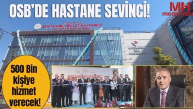 OSB sağlık - OSB'ye Sağlık Gücü: 500 Bin Kişi Rahat Nefes Alacak