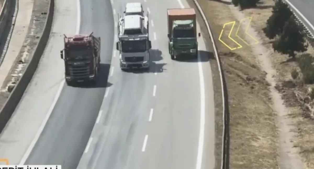 Otoyol Güvenliği: 1123 Cezaya Dron Tepkisi
