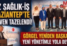 Öz Sağlık-İş Gaziantep - Öz Sağlık-İş Gaziantep'te Güven Tazeledi