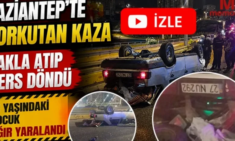 korkunç kaza - Özdemirbey'de Kaza: Ters Dönen Araç