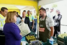 Tarladan sofraya - Serinevler'de Tarladan Sofraya Pazarı Açıldı