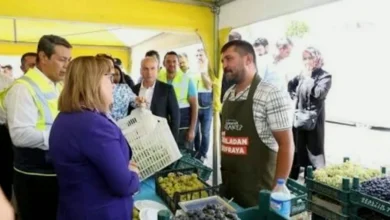 Tarladan sofraya - Serinevler'de Tarladan Sofraya Pazarı Açıldı