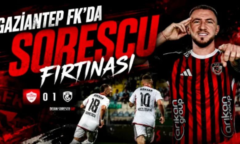 Sorescu gol - Sorescu'dan Gol Şov!