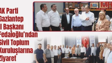 STK iş birliği - STK'larla Güçlü Bağlar: AK Parti Gaziantep’ten Ortak Akıl...