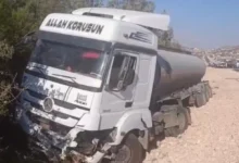 tanker kaza - Tanker Ormanlık Alana Kaydı: Yaşam Ucuz Kurtuldu