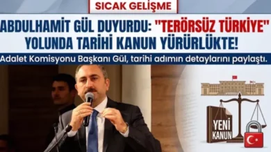 Terörsüz Türkiye - Terörsüz Türkiye İçin Kanun Yürürlükte