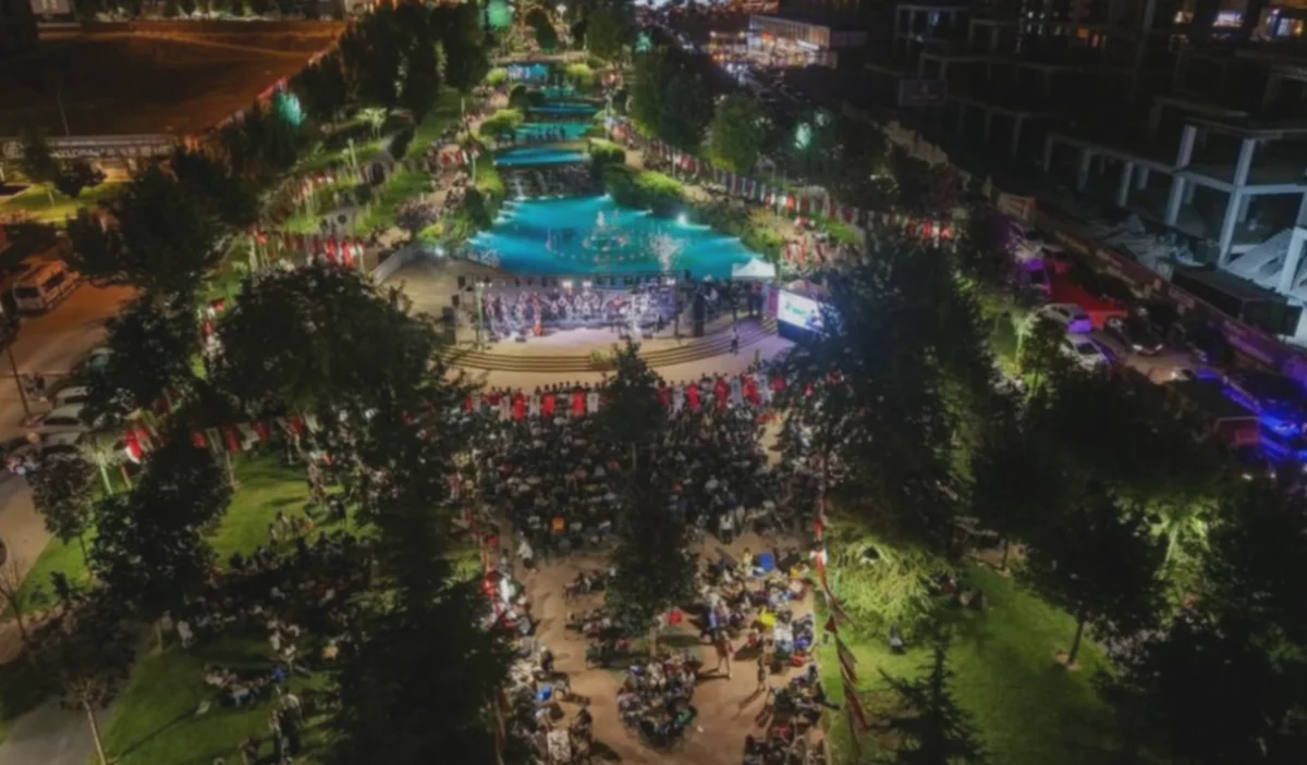 Vadi Park'ta Müzik Şöleni