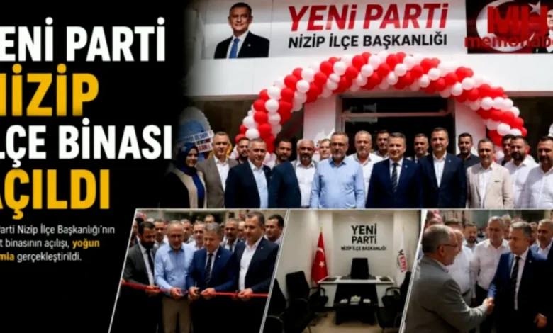 YENİ Parti Gaziantep - YENİ Parti Gaziantep'te: Nizip'te İktidar Ateşi