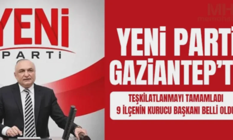 Yeni Parti Gaziantep - Yeni Parti Gaziantep'te Siyasi Motoru Çalıştırdı