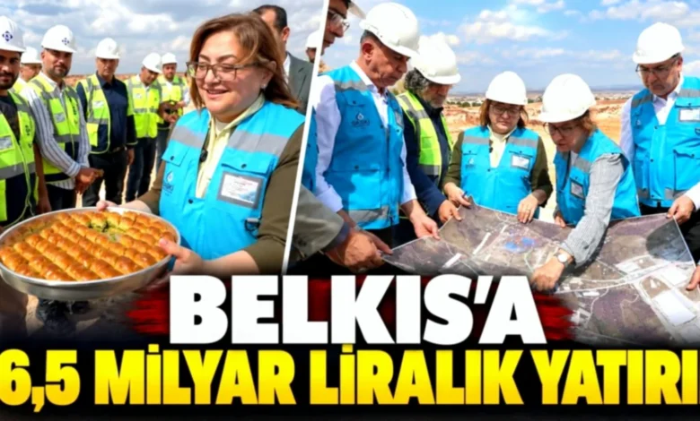 Belkıs su tesisi - Belkıs'la Gaziantep'e Temiz Su