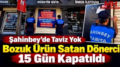 bozuk döner - Bozuk Döner: 15 Günlük Kapatma