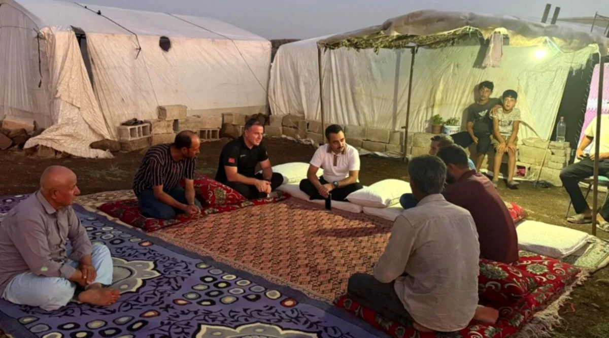 Çiftçi Ziyareti: Nurdağı Kaymakamı Emekçilerle
