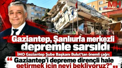 Gaziantep deprem - Deprem Uyarıldı: Gaziantep Güvenli mi?