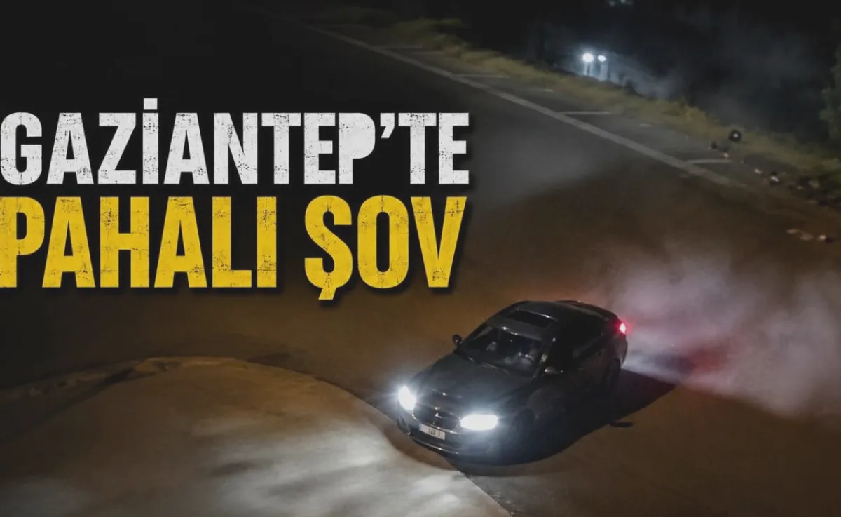Drift Yapanlara Ağır Cezalar Gaziantep'te