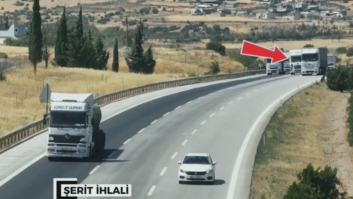 Dronlu Denetim: Gaziantep'te 881 Araca Ceza