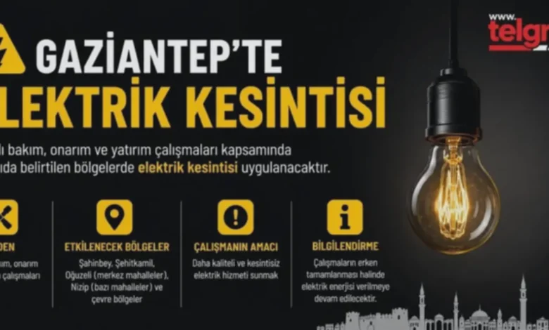 Gaziantep elektrik kesintisi - Gaziantep: Elektrik Kesintisi Paniği Kapıda