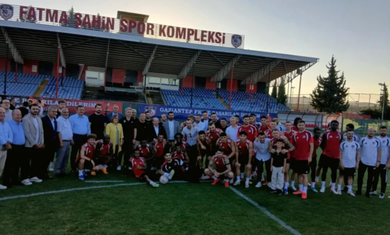 Gaziantep FK - Gaziantep FK'ye Moral Ziyareti
