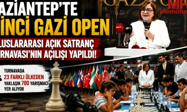Gaziantep satranç - Gaziantep Satranç: Akıl Oyunu 1.5 Milyon TL Ödüllü