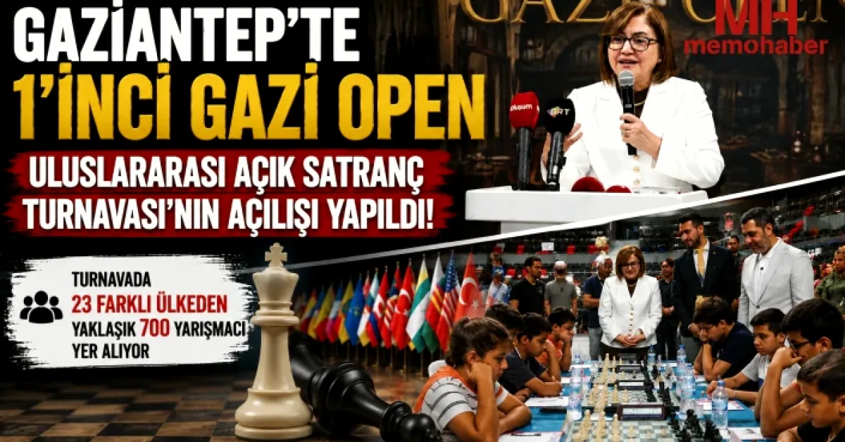 Gaziantep Satranç: Akıl Oyunu 1.5 Milyon TL Ödüllü