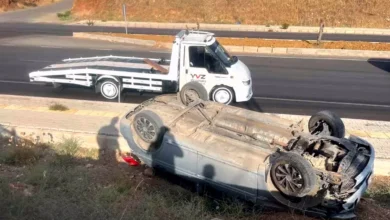 Gaziantep trafik kazası - Gaziantep Trafik Kazası: İslahiye'de Ters Takla - Gaziant...
