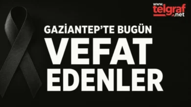 Gaziantep vefat listesi - Gaziantep Vefat Listesi: 31 Can Kaybı