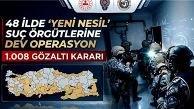 Gaziantep yeni nesil suç - Gaziantep Yeni Nesil Suç: 1008 Gözaltı